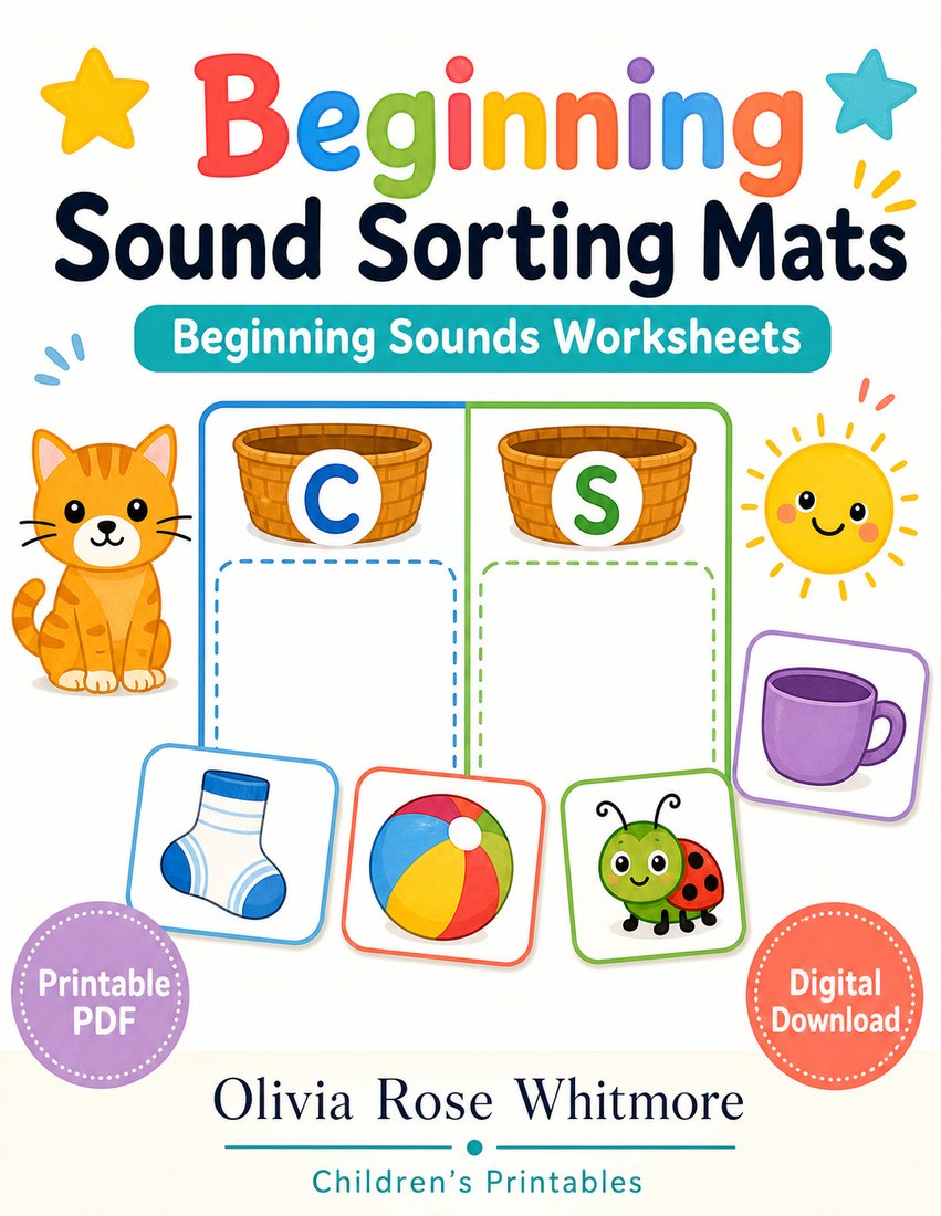 Preview: Beginning Sound Sorting Mats