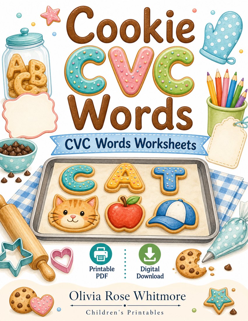 Preview: Cookie CVC Words