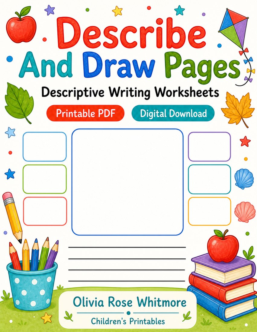 Preview: Describe And Draw Pages