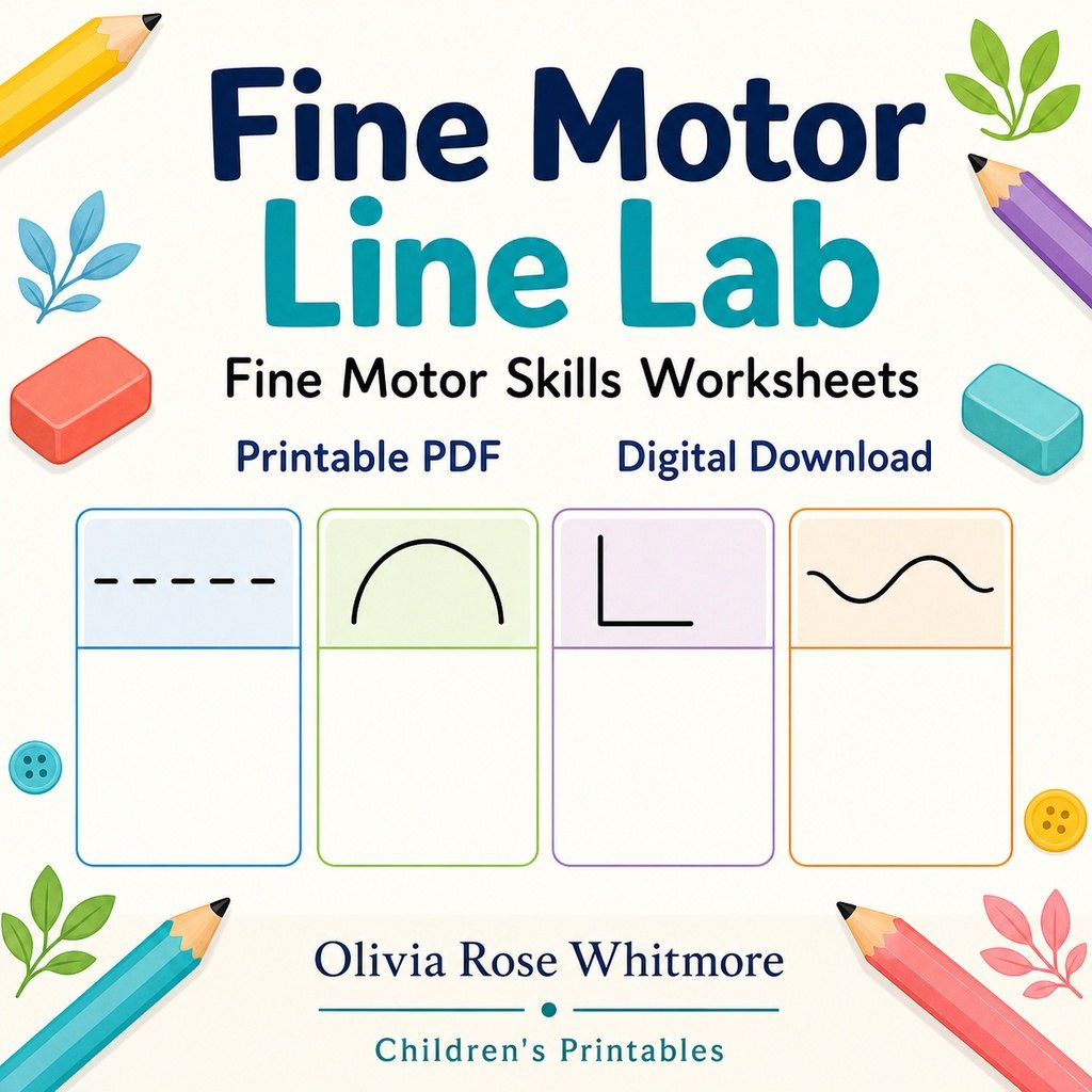 Preview: Fine Motor Line Lab