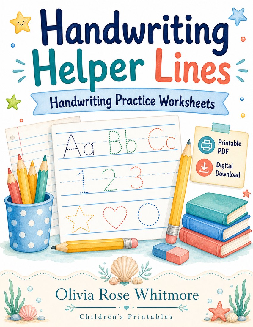 Preview: Handwriting Helper Lines