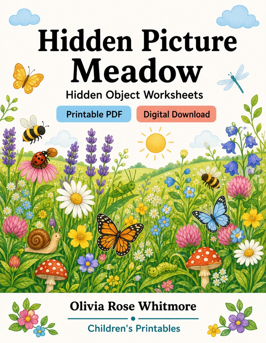 Preview: Hidden Picture Meadow