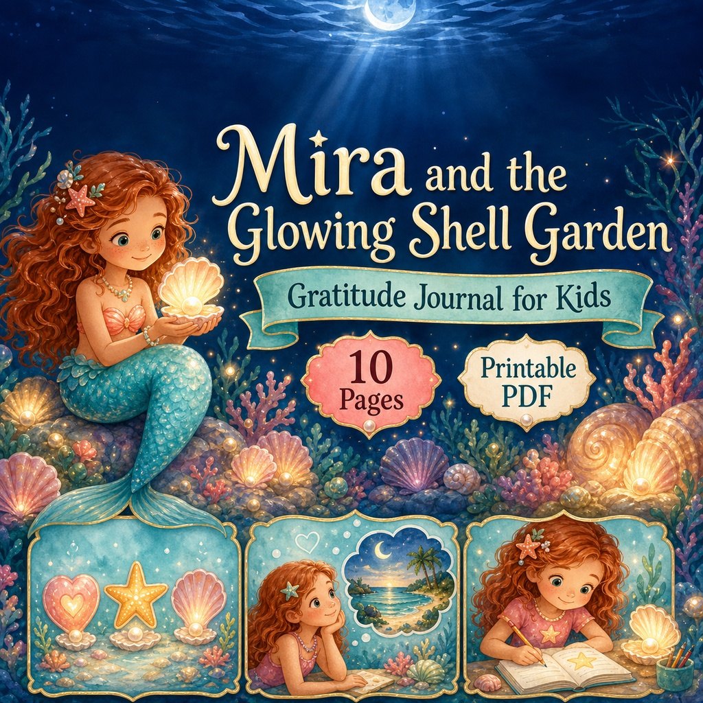 Preview: Mira and the Glowing Shell Garden