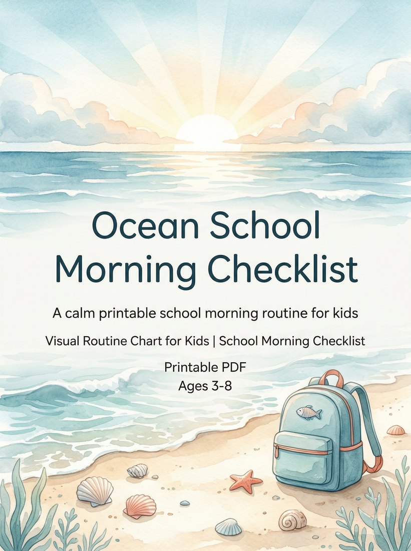 Preview: Ocean School Morning Checklist