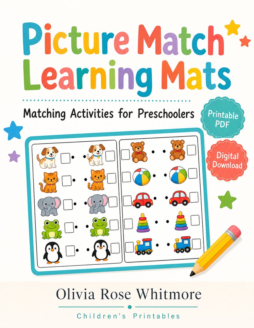 Preview: Picture Match Learning Mats