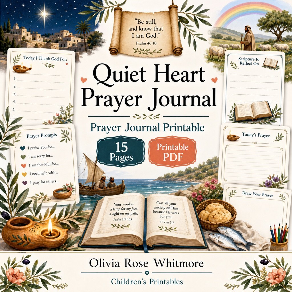 Preview: Quiet Heart Prayer Journal