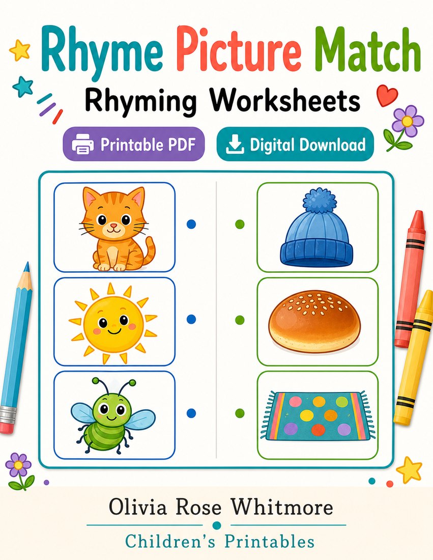 Preview: Rhyme Picture Match