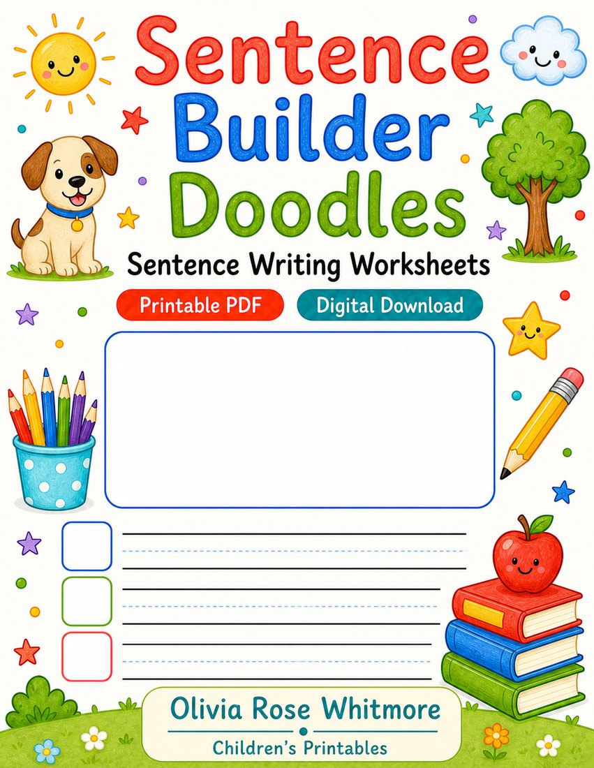 Preview: Sentence Builder Doodles