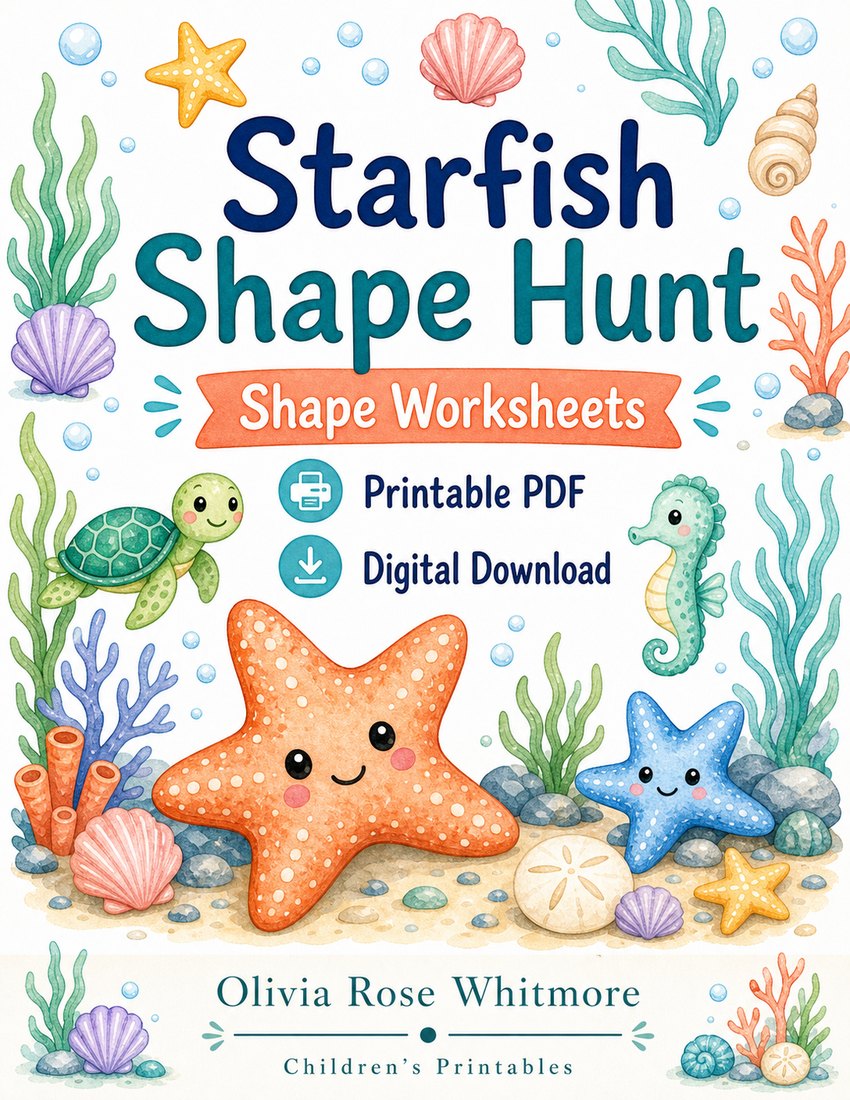 Preview: Starfish Shape Hunt