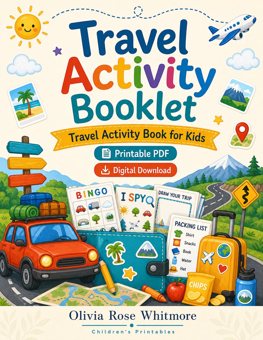 Preview: Travel Activity Booklet