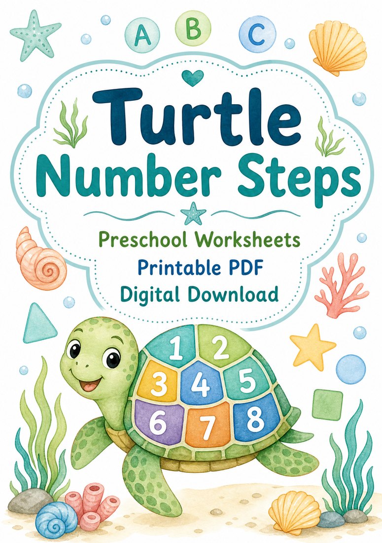 Preview: Turtle Number Steps