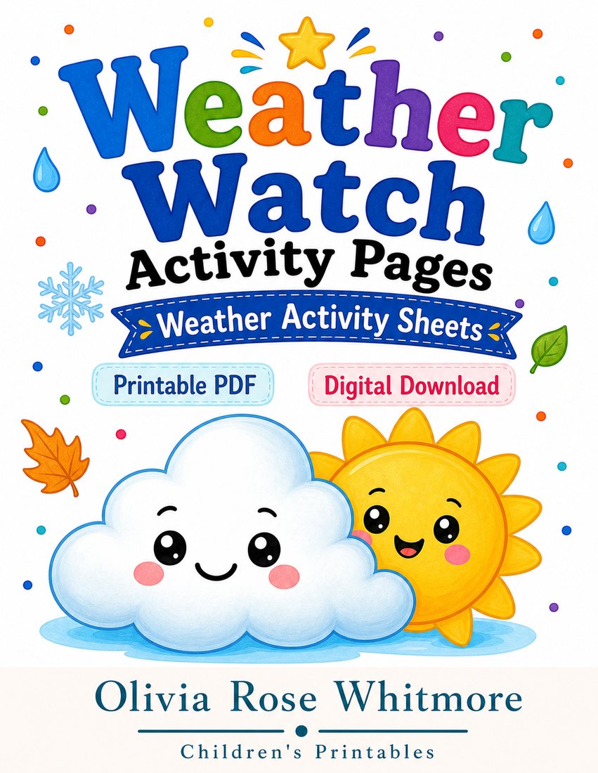 Preview: Weather Watch Activity Pages